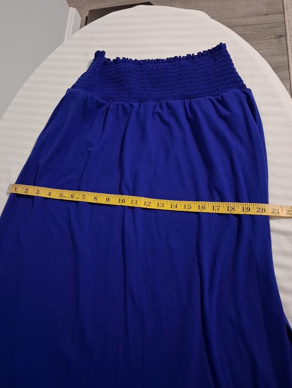Blue Maxi Skirt Size 2X - Picture 8 of 10